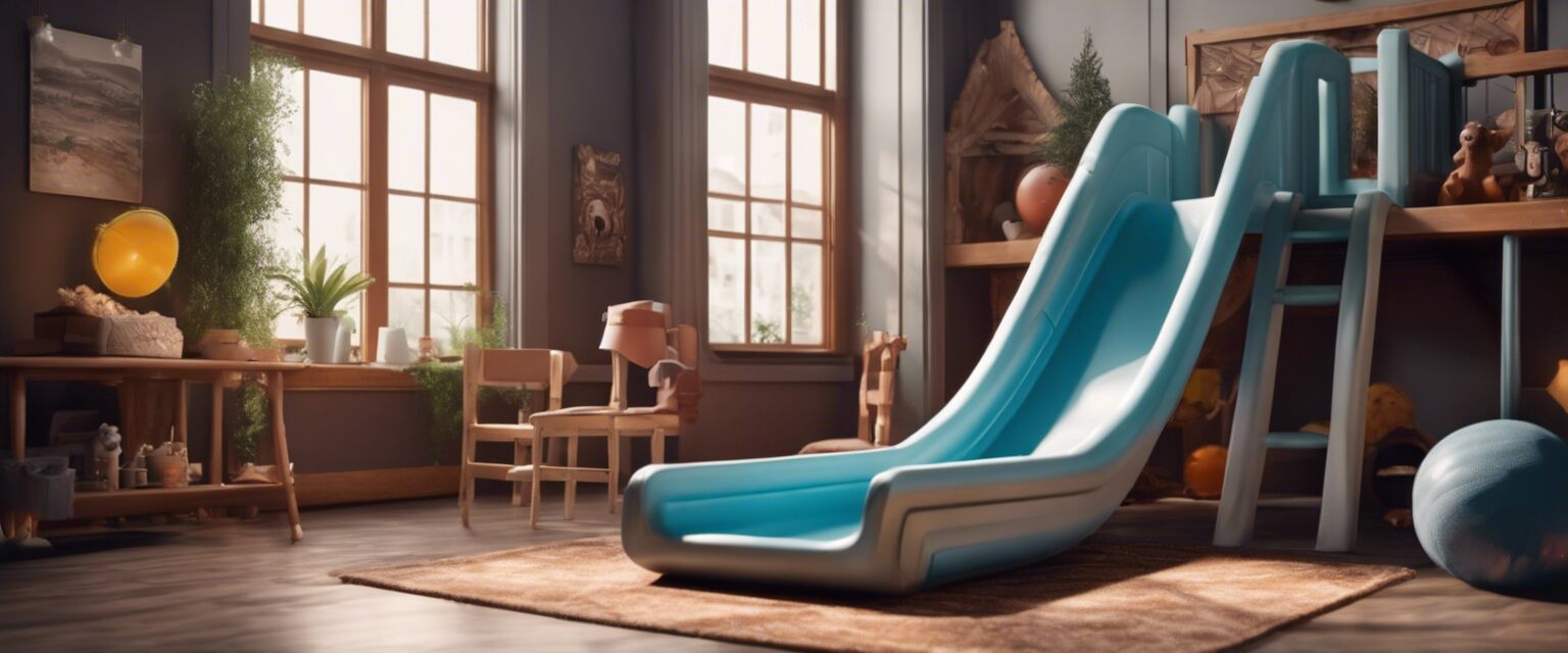DIY indoor slide