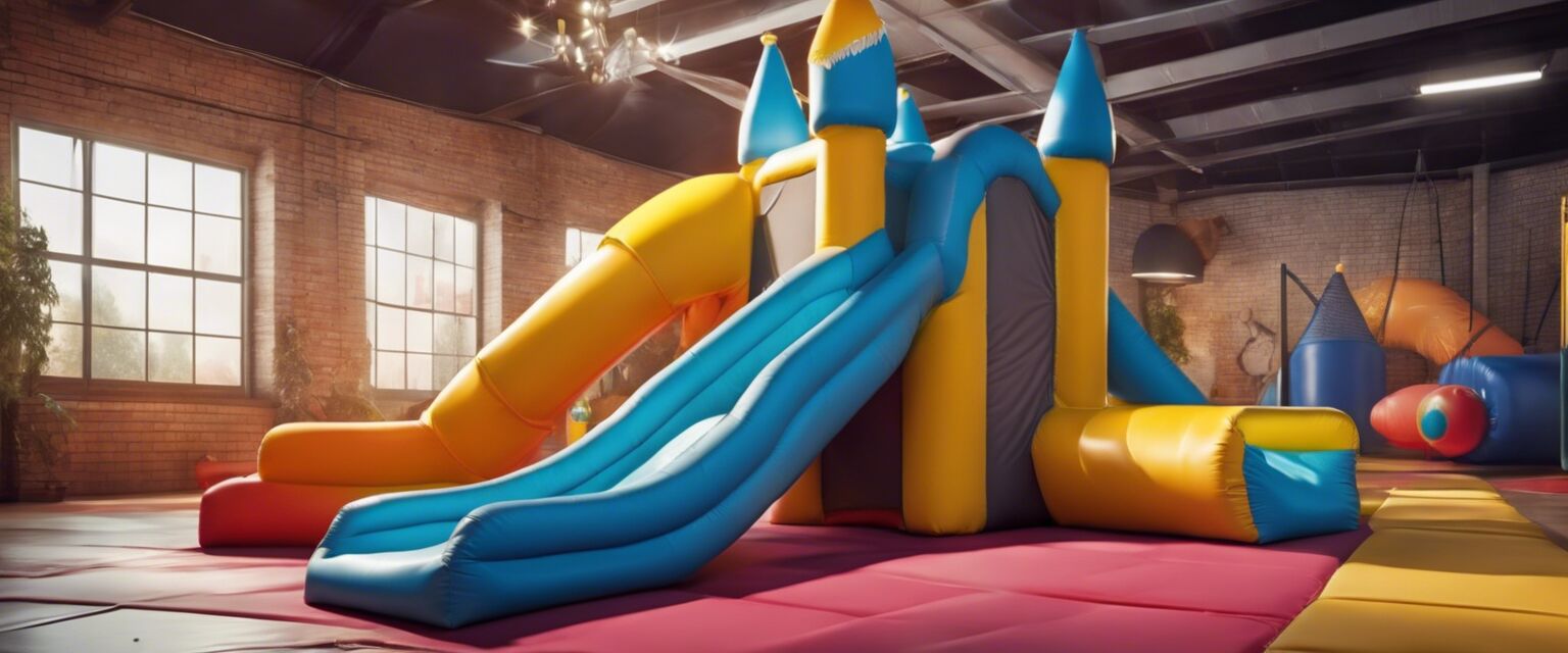 Soft play indoor slide